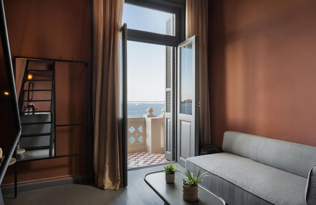 Grey L Studio Apartments Corniche Alexandria-1