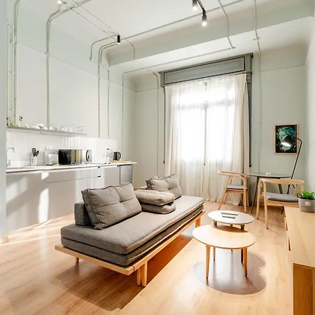 Grey L Studio Apartments Downtown Alexandria Menasce House-2